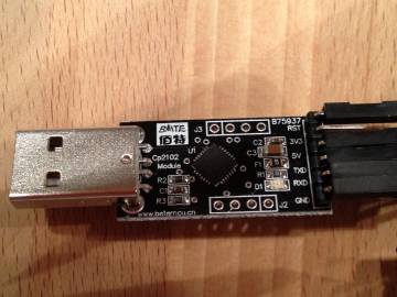 CP 2102 based USB-to-TTL